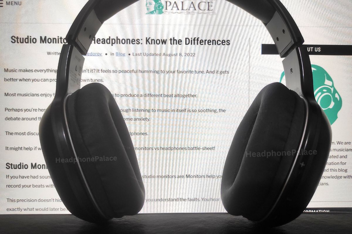 Studio Monitors vs Headphones Know the Differences