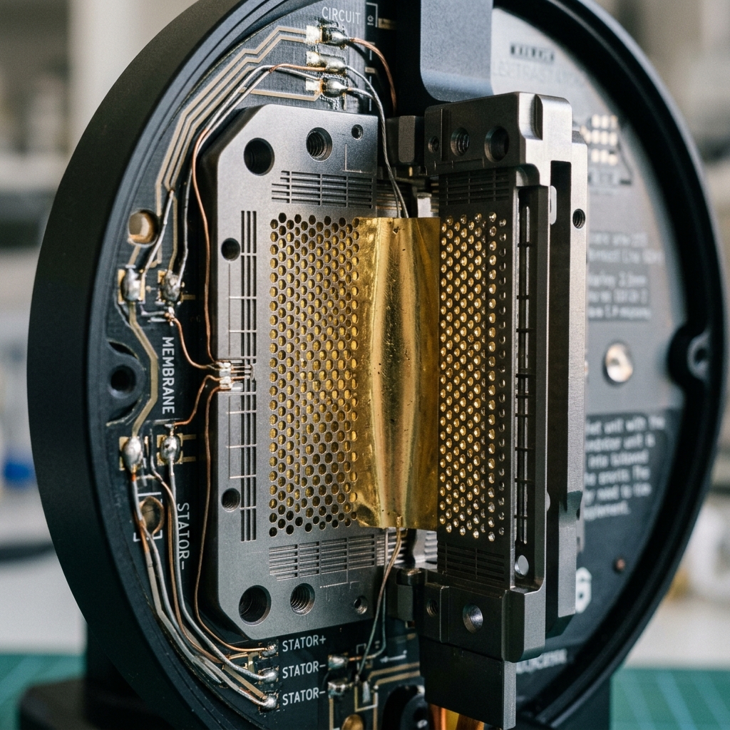 Sennheiser HE 60 electrostatic driver detail