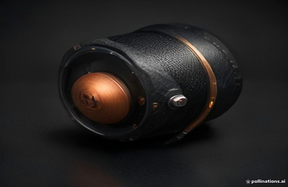 Macro engineering photography of an open-back audiophile headphone driver showcasing a textured bio-cellulose composite dome mounted on a high-modulus carbon fiber chassis ring