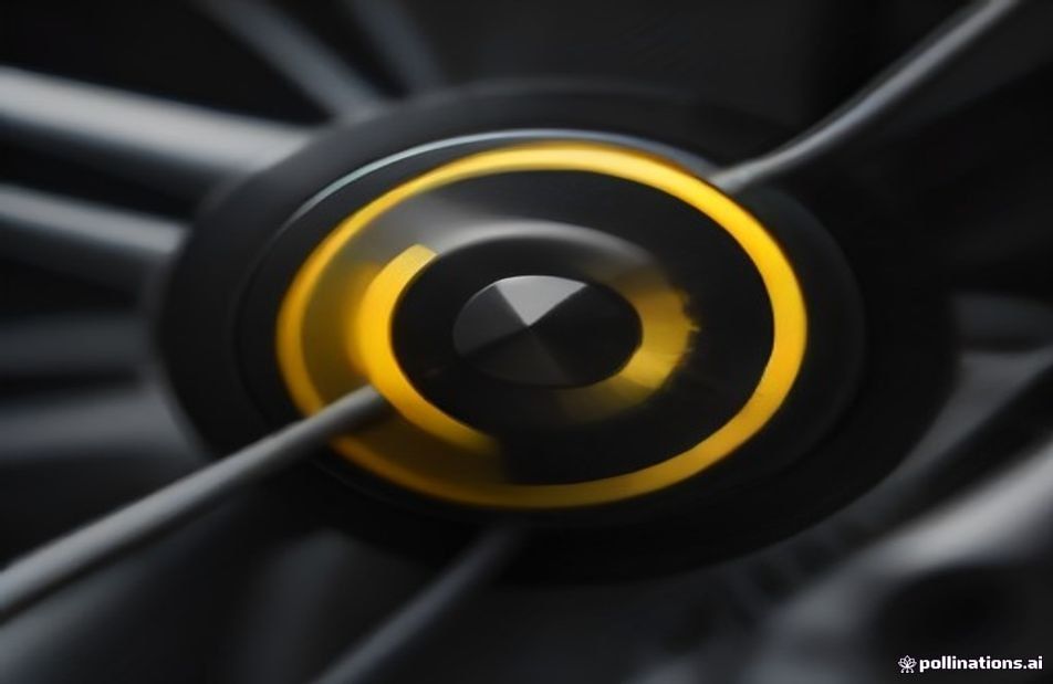 Macro photography of an ultra-thin graphene headphone driver membrane mounted on a neodymium magnet motor structure, illuminated by dramatic studio lighting.